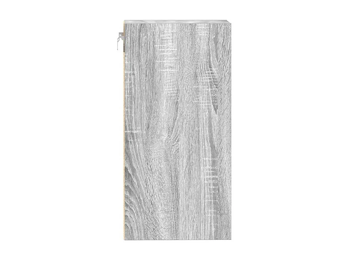 Armoire suspendue sonoma gris 40x29,5x60 bois d'ingénierie