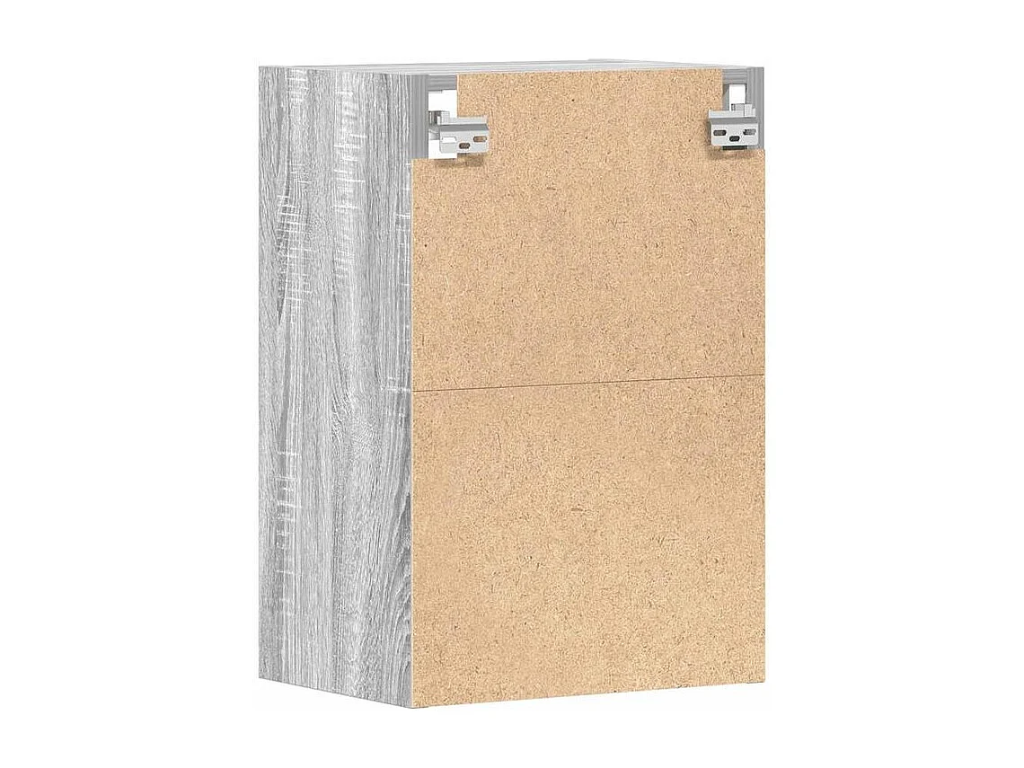Armoire suspendue sonoma gris 40x29,5x60 bois d'ingénierie