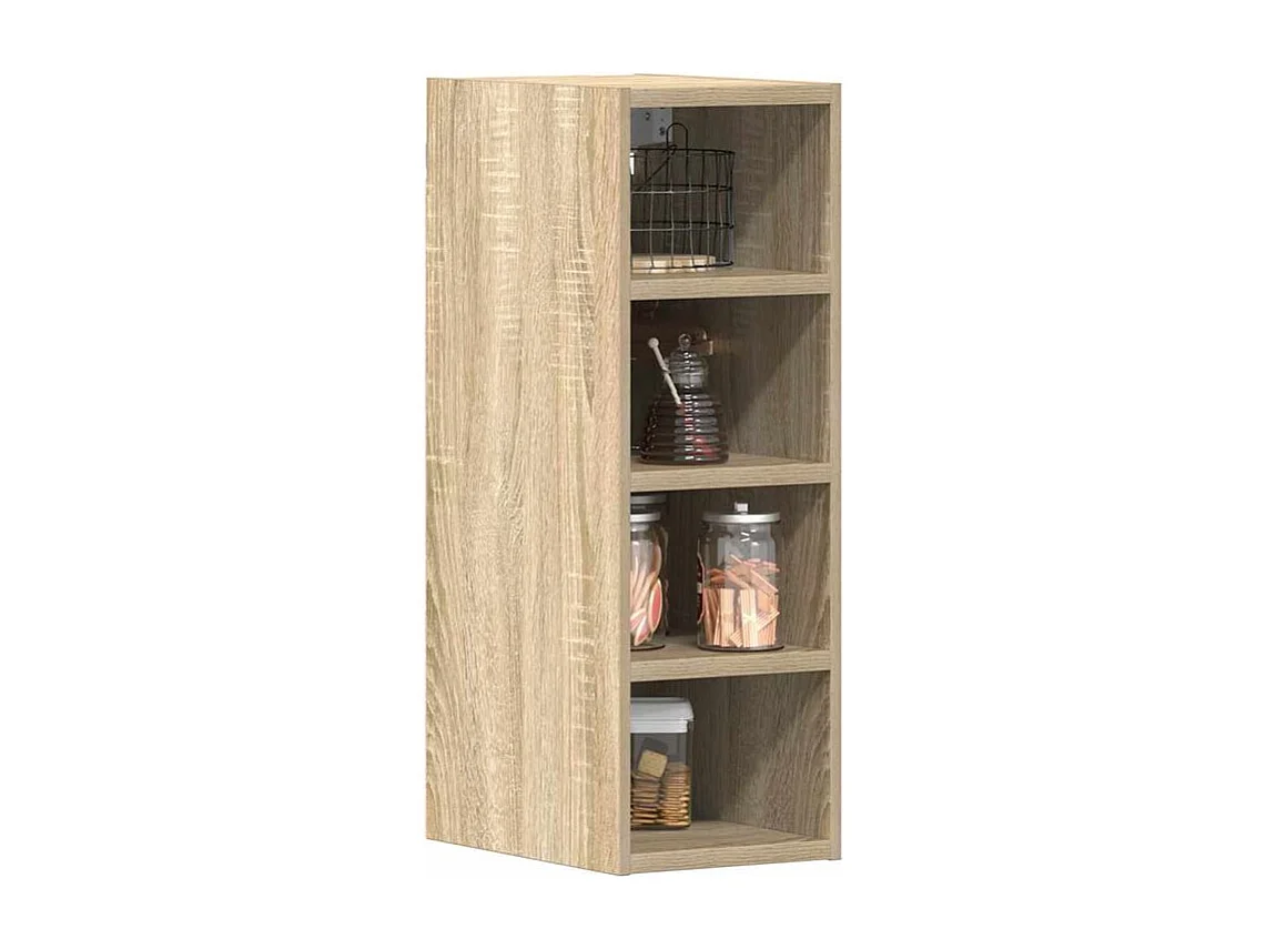Armoire suspendue chêne sonoma 20x29,5x60 bois d'ingénierie