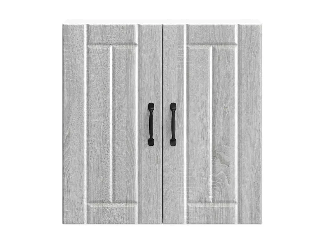 Armoire murale de cuisine Lucca sonoma gris bois ingénierie