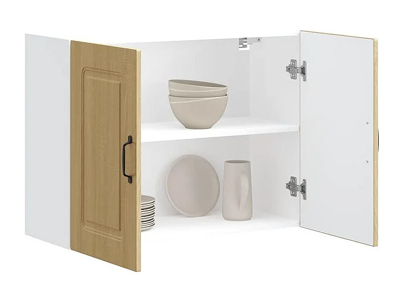 Armoire murale de cuisine Kalmar chêne sonoma bois d'ingénierie