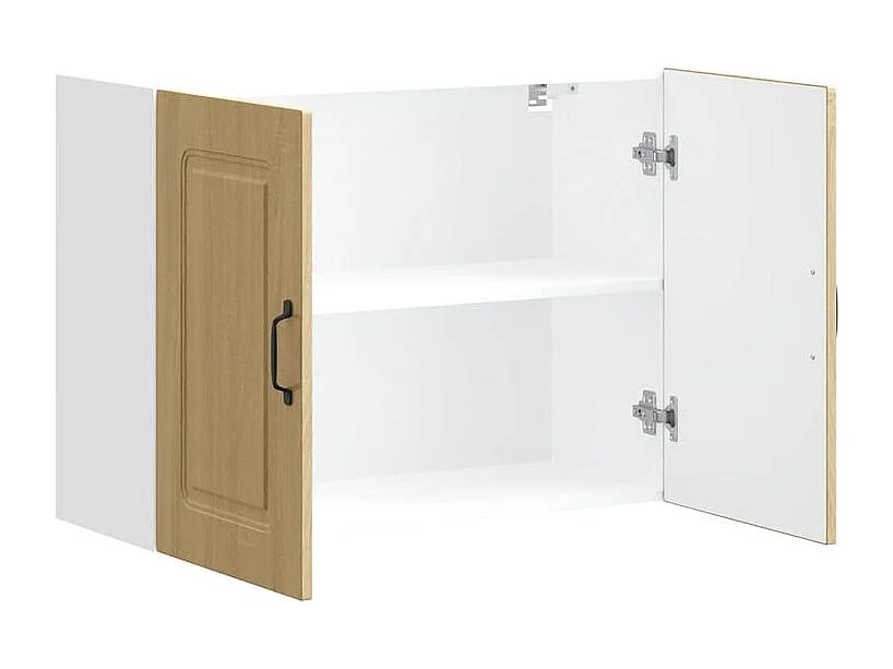 Armoire murale de cuisine Kalmar chêne sonoma bois d'ingénierie