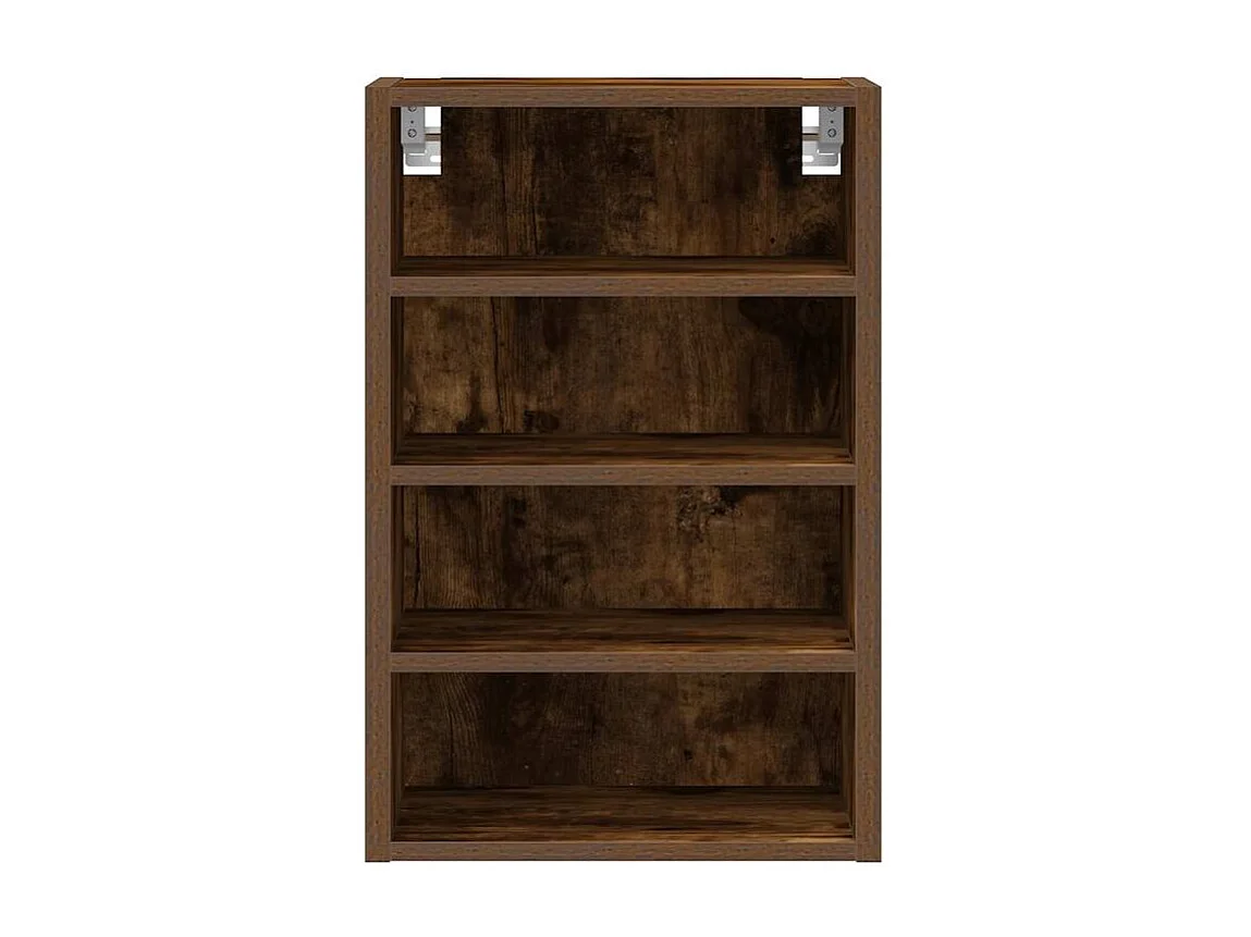 Armoire suspendue chêne fumé 40x29,5x60 bois d'ingénierie