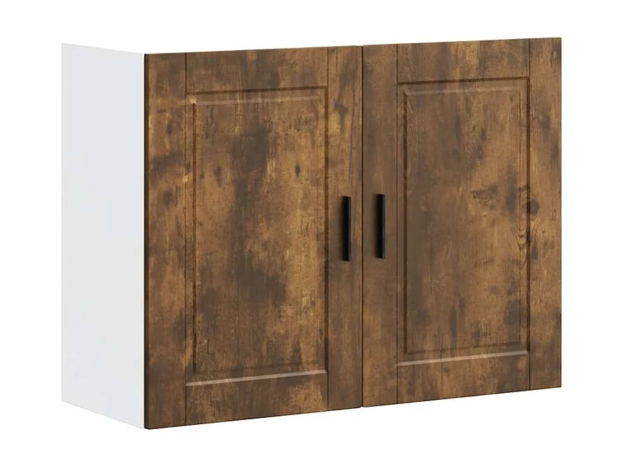 Armoire murale de cuisine Porto chêne fumé bois d'ingénierie