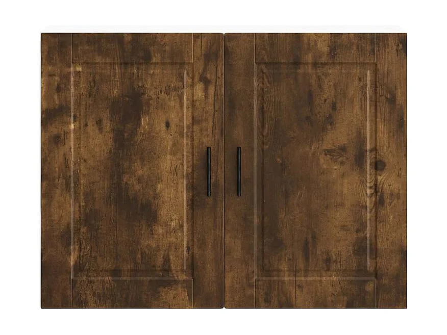 Armoire murale de cuisine Porto chêne fumé bois d'ingénierie