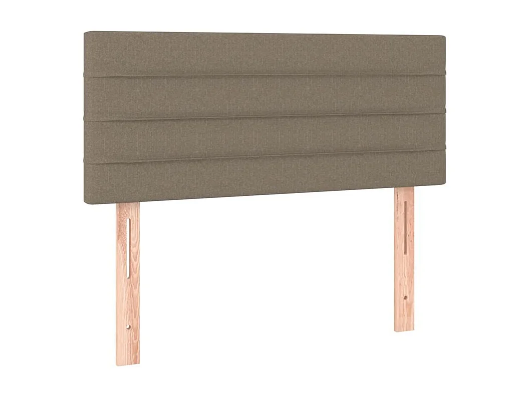Tête de lit à LED Taupe 80x5x78-88 Tissu