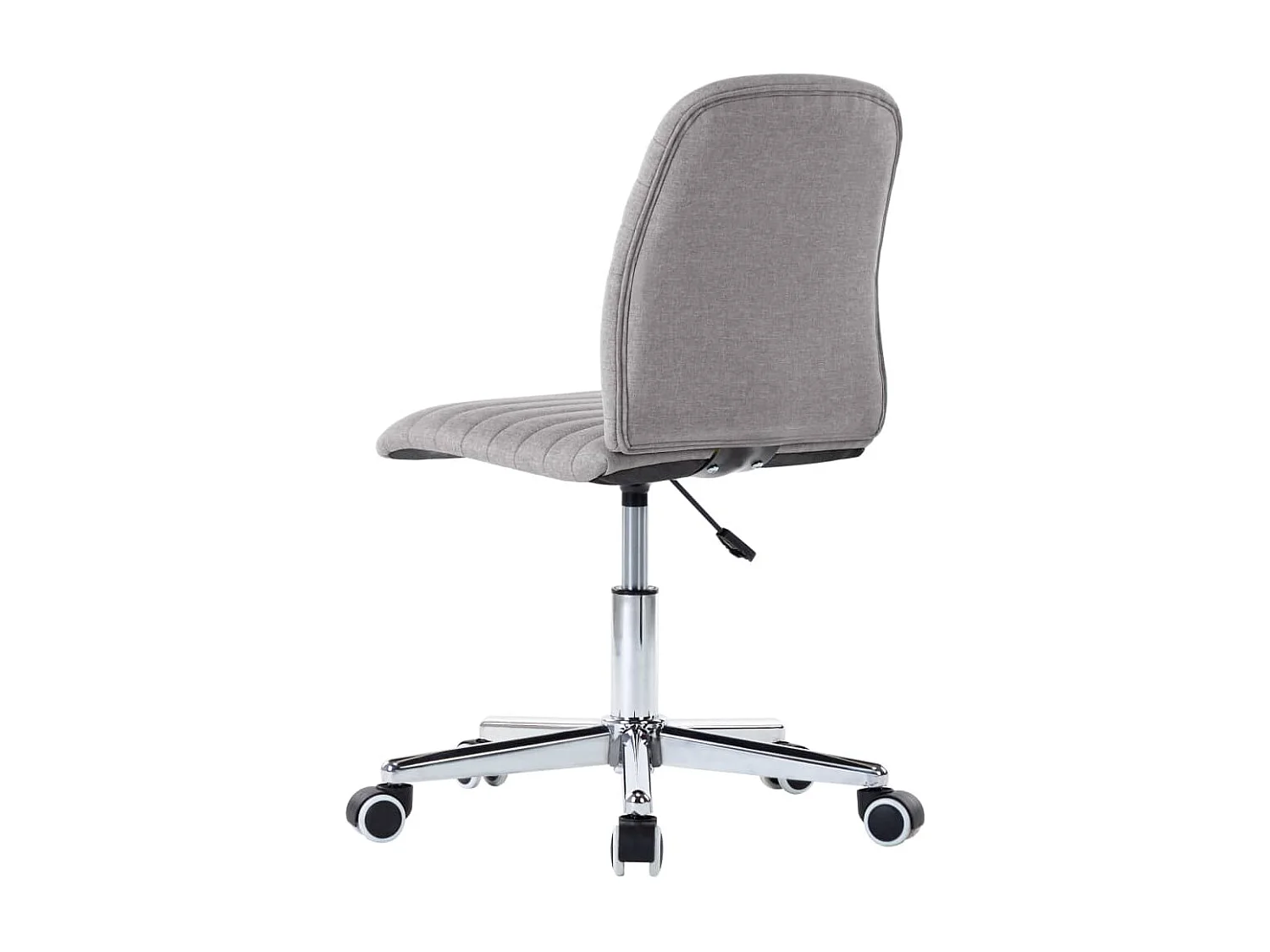 Chaise de salle à manger 6 pc Gris clair Tissu 26