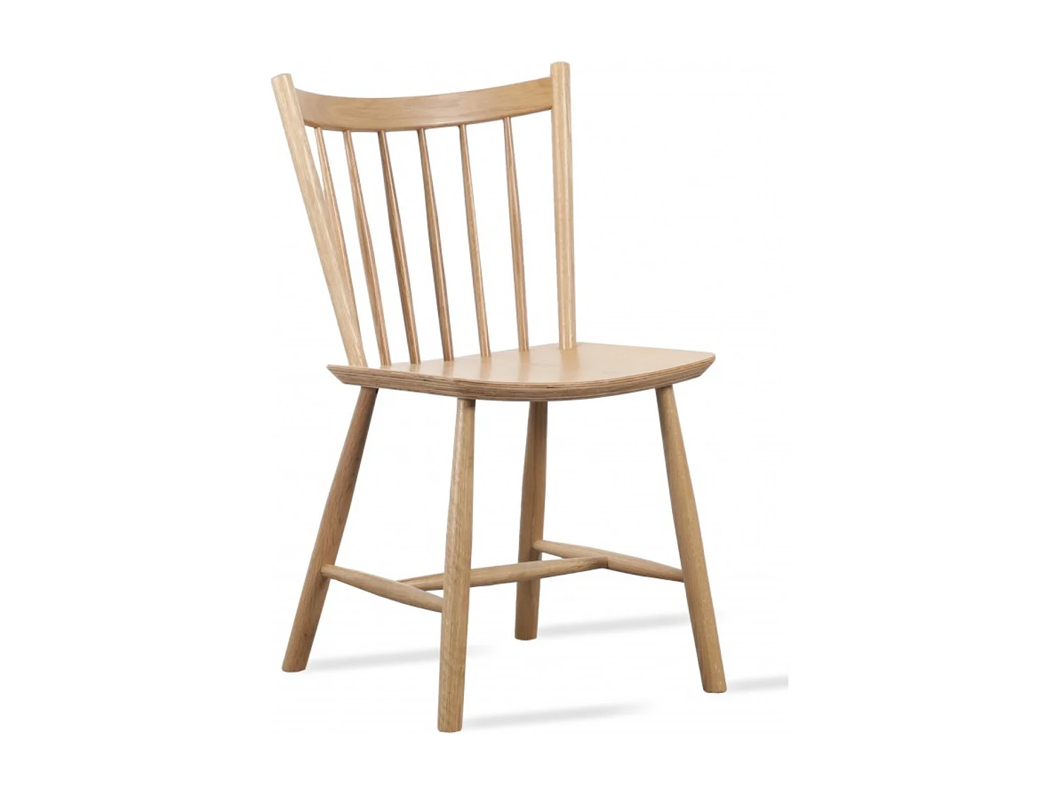 Chaise en chêne naturel Kury