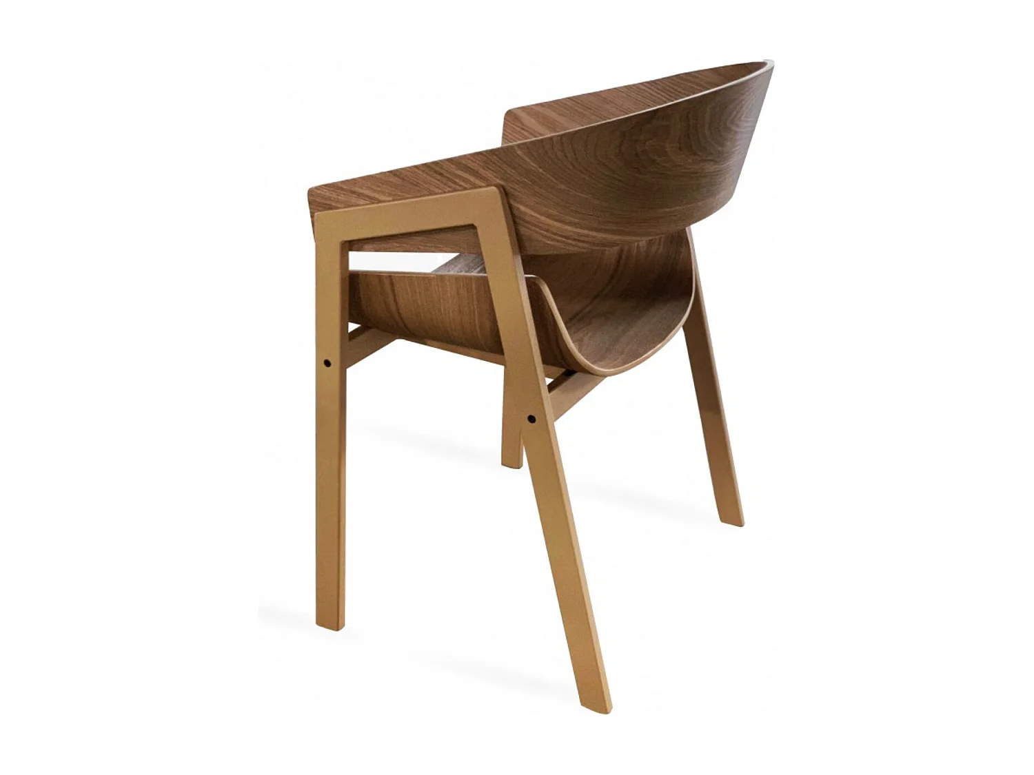 Chaise en bois de frêne naturel Kinbo