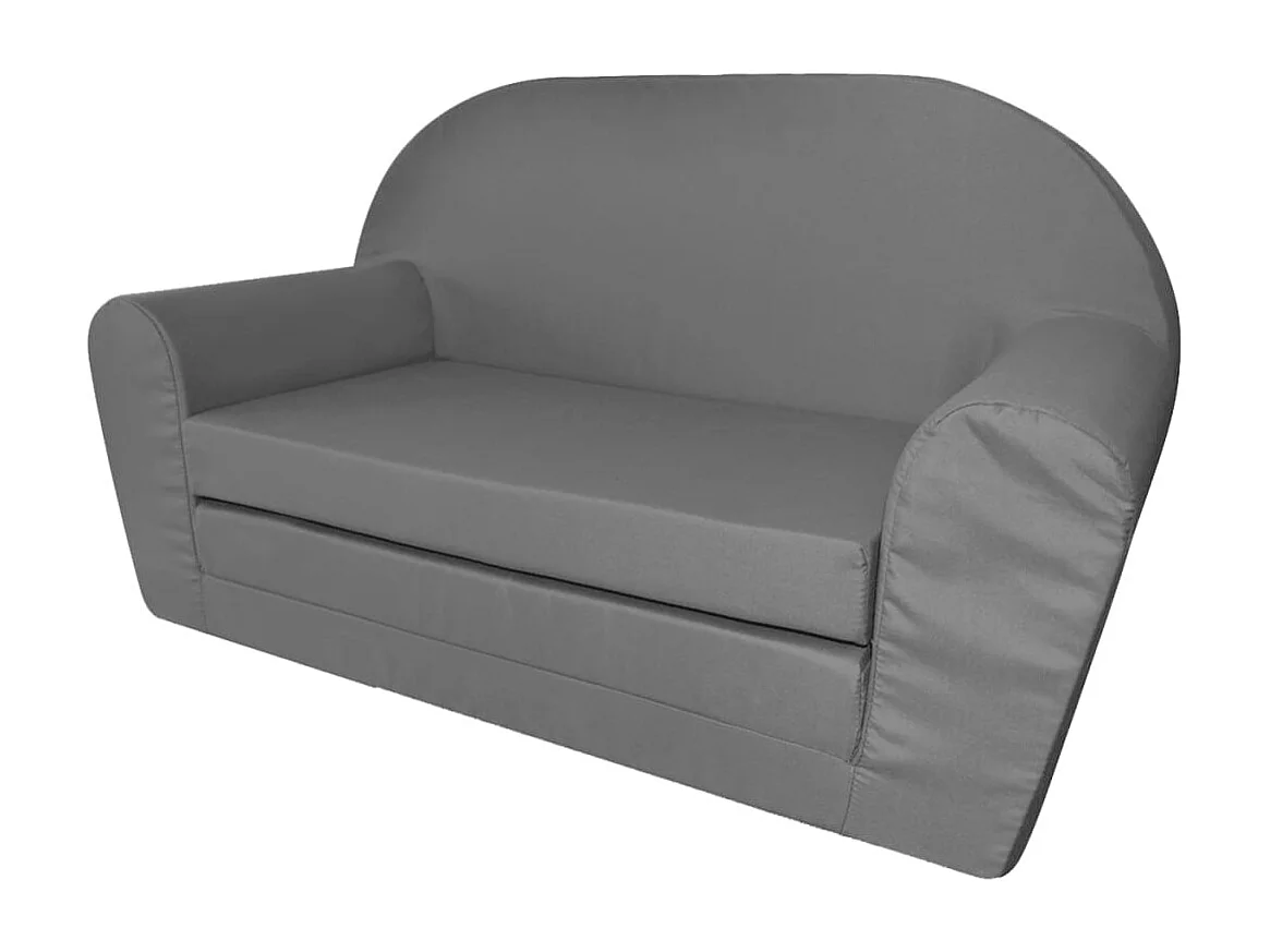 Chaise longue pliable pour enfant Gris