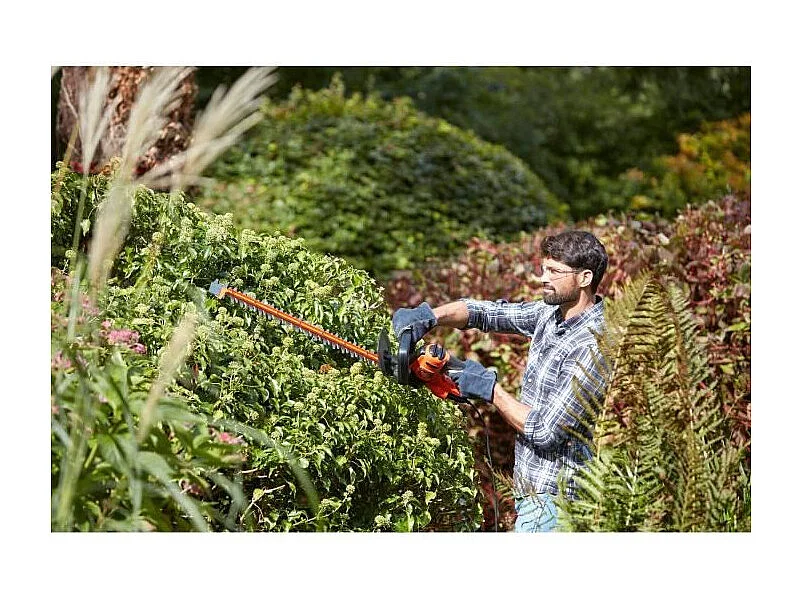 Elektrische Heggenschaar BLACK+DECKER 600W Mes 60 cm Diamantgeslepen Laser BEHTS501-QS Comfort & Snijden Tot 35 mm