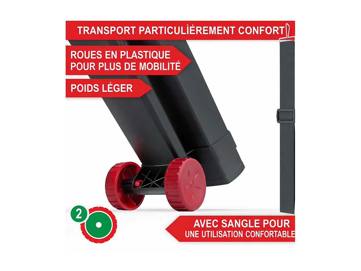 LV3245 Souffleur de feuille à l’air électrique 3200W 3en1 Aspirateur Souffleur Broyeur 45L