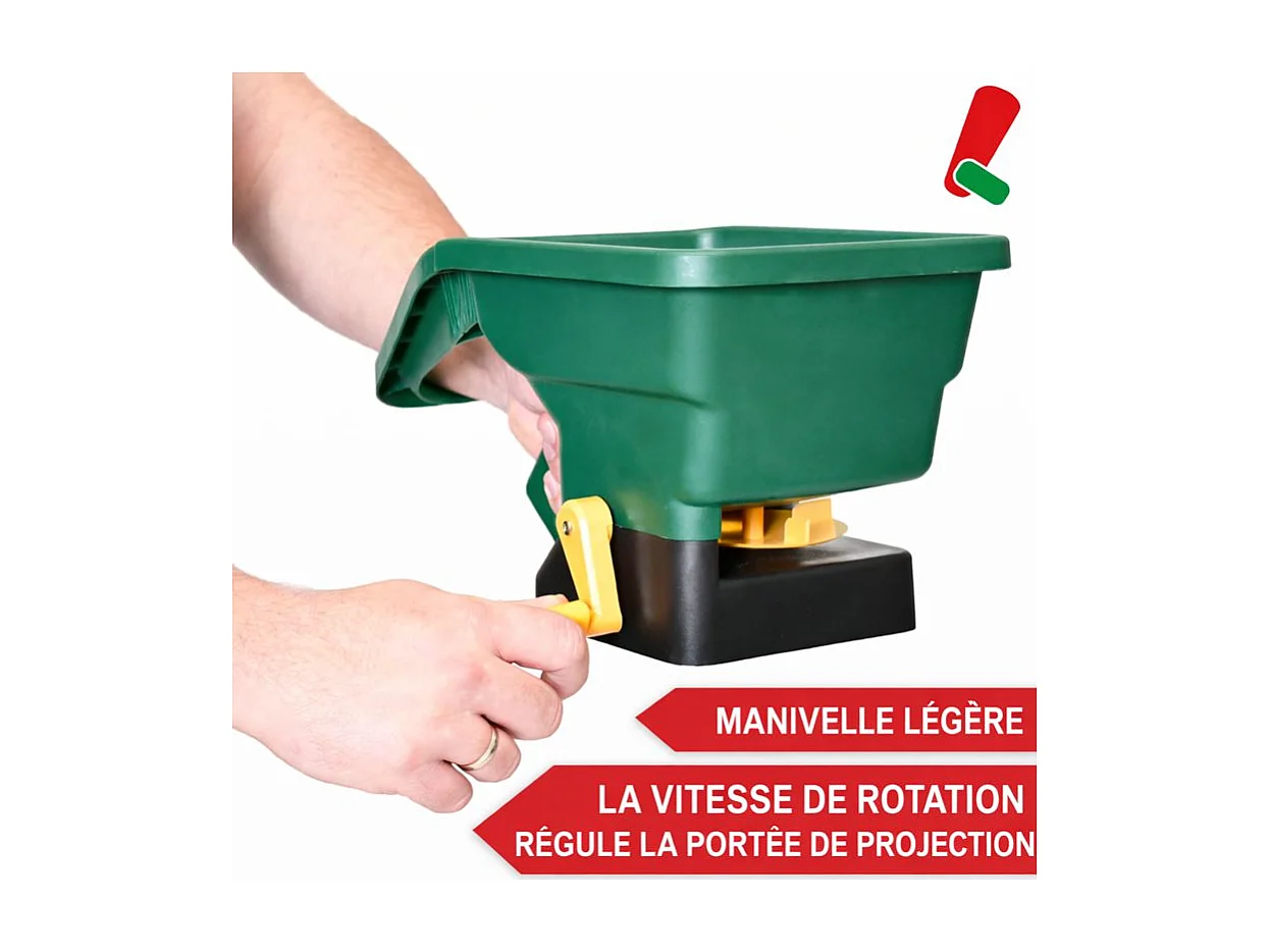 Épandeur universel á main de haute qualité avec réservoir de 3L HS30