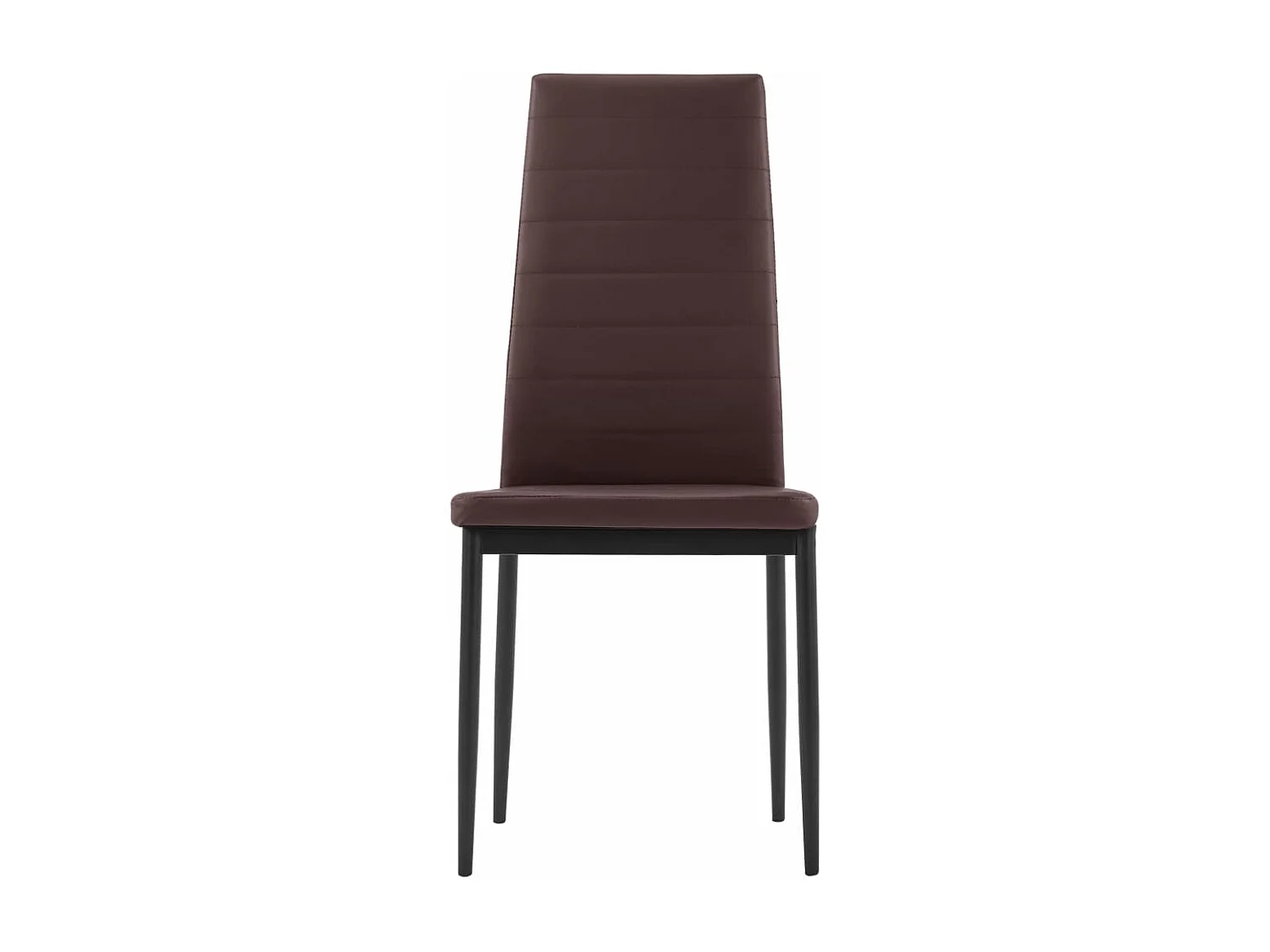 Ensemble de salle à manger 5 pc Marron