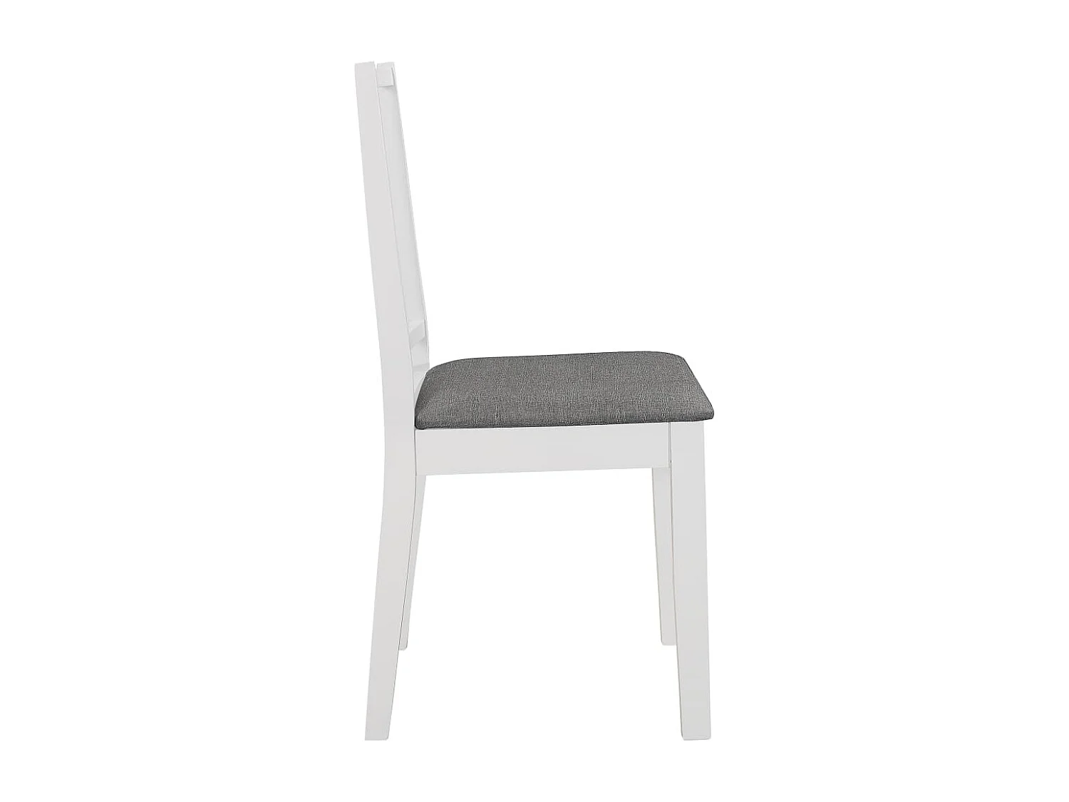 Mobilier de salle à manger 5 pc MDF Blanc