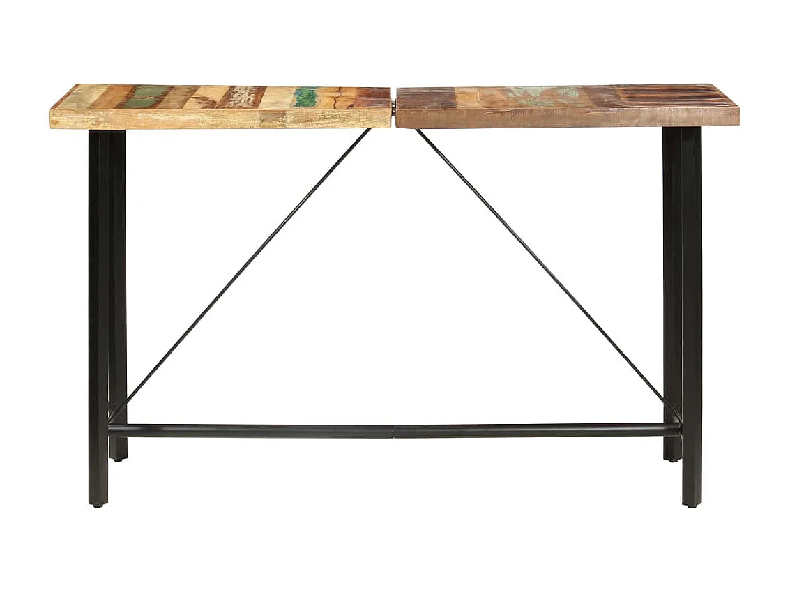 Ensemble de bar 9 pc Bois de récupération massif