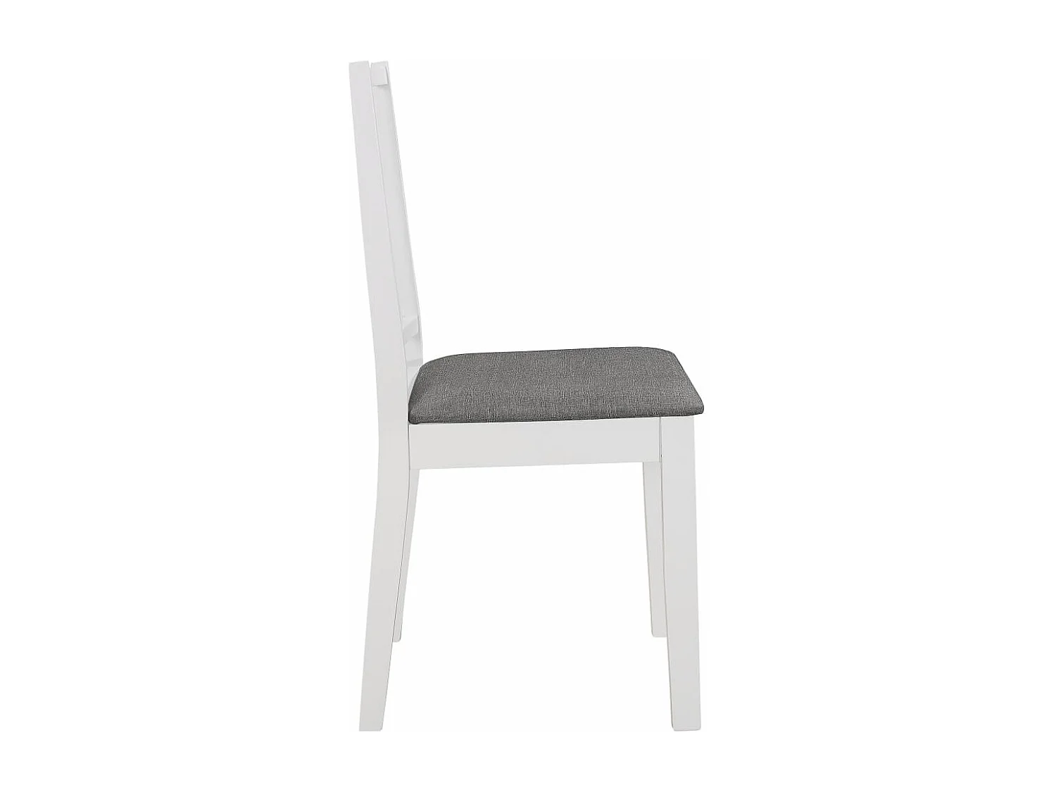 Mobilier de salle à manger 3 pc MDF Blanc 2