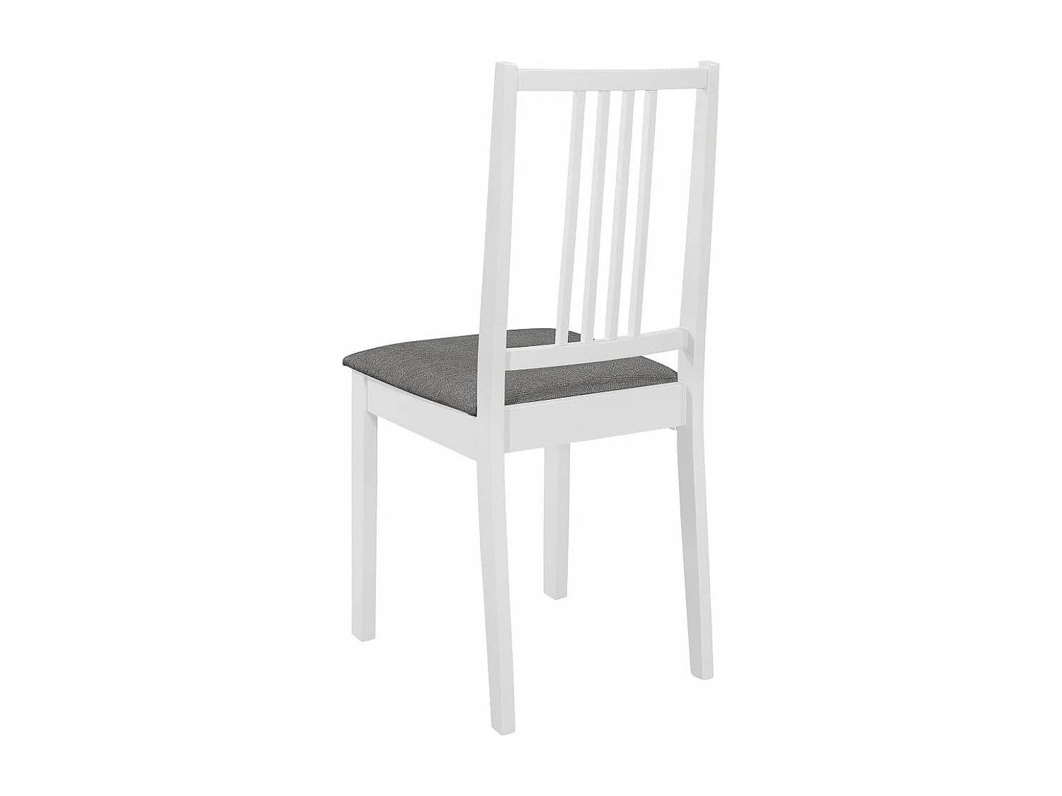 Mobilier de salle à manger 3 pc MDF Blanc 2