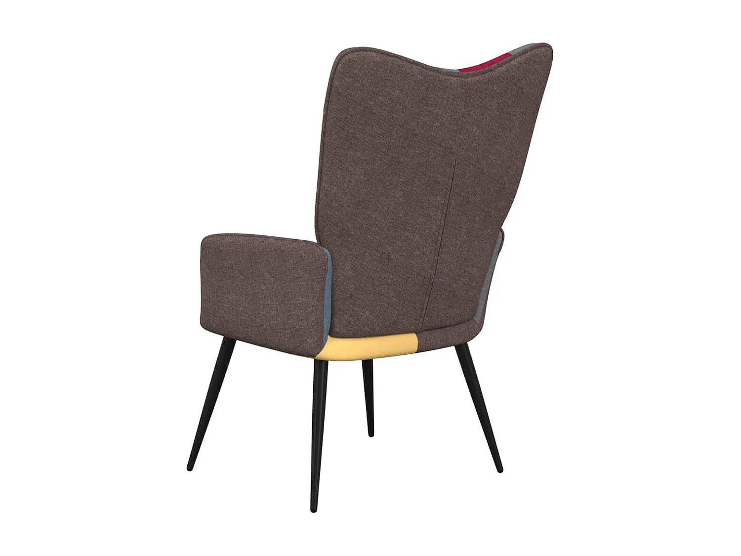 Chaise de relaxation Patchwork Tissu 2