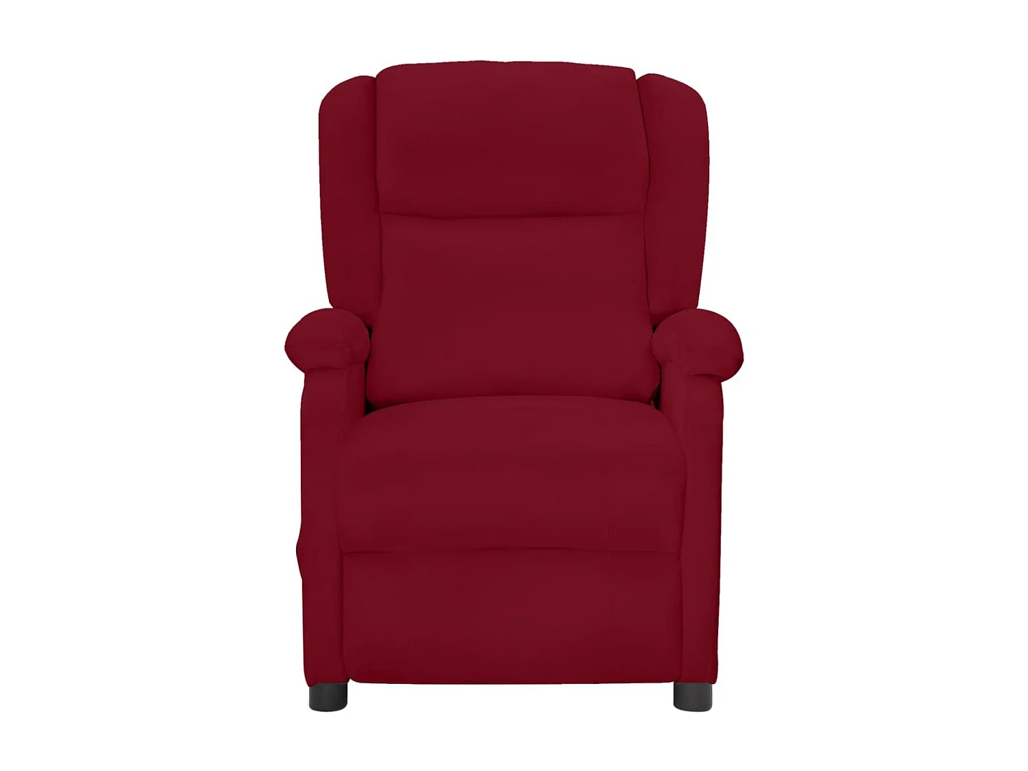 Fauteuil inclinable électrique Bordeaux Velours
