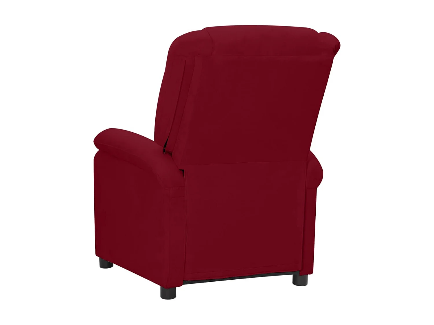Fauteuil inclinable électrique Bordeaux Velours