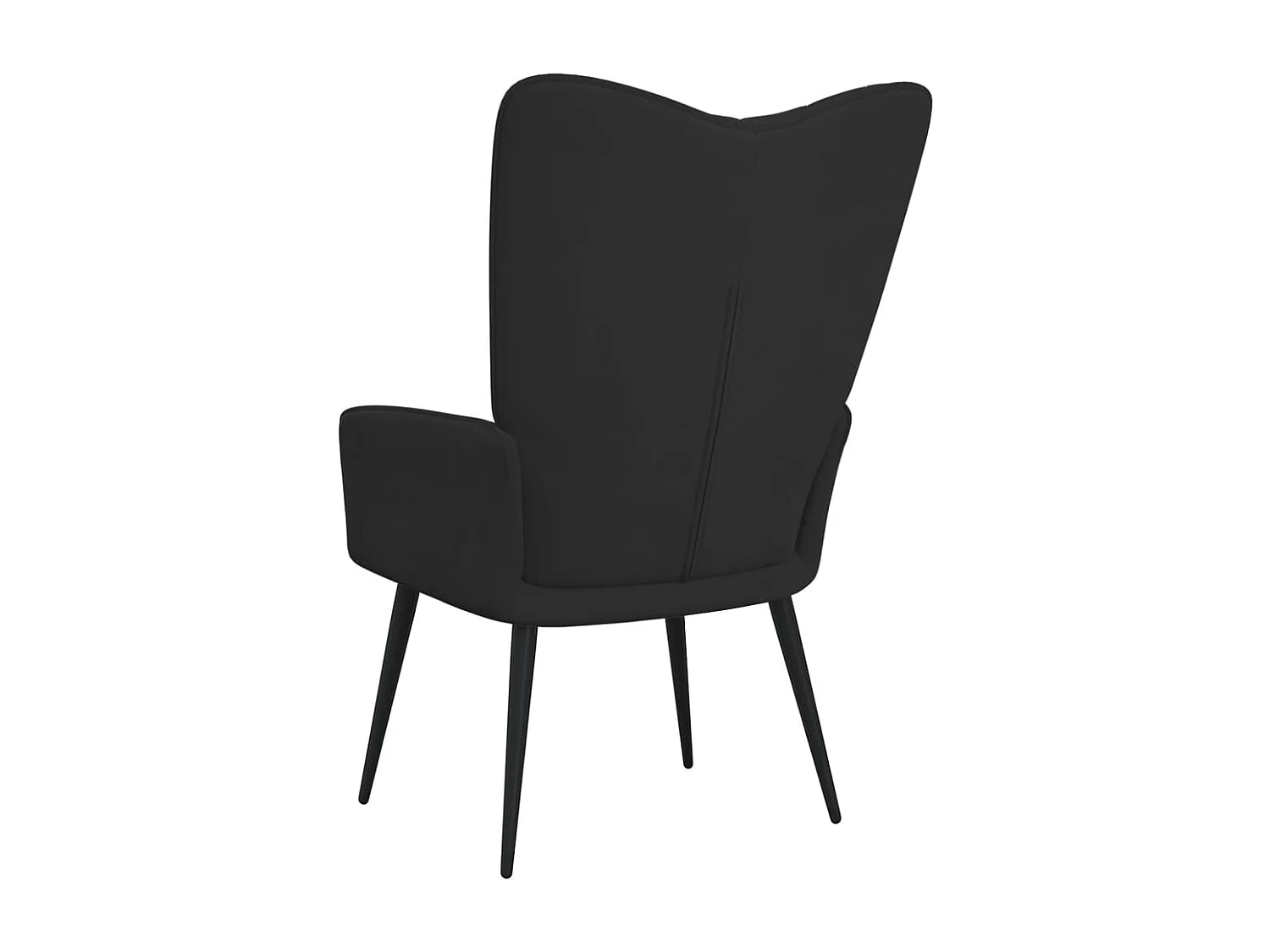 Chaise de relaxation Noir Velours 11