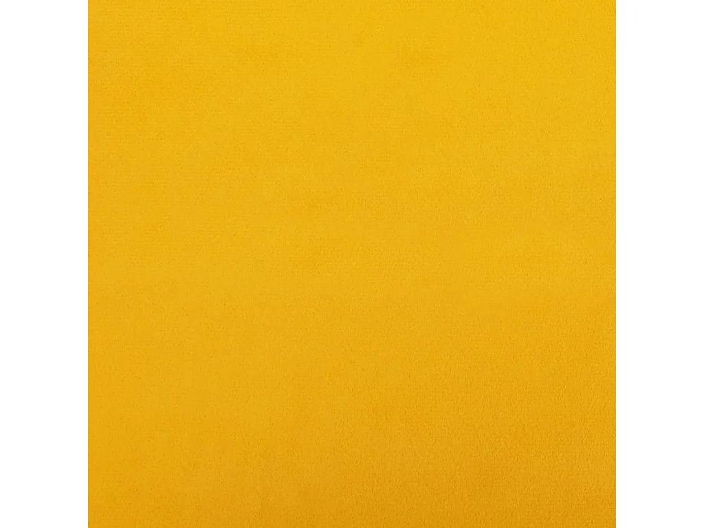 Chaise de relaxation Jaune moutarde Velours 12