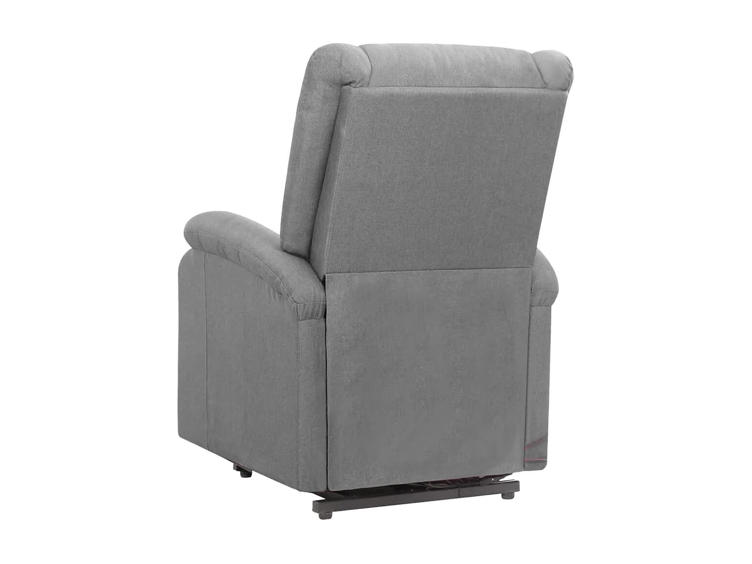 Fauteuil de relaxation relevable électrique en tissu Lonka-Gris clair