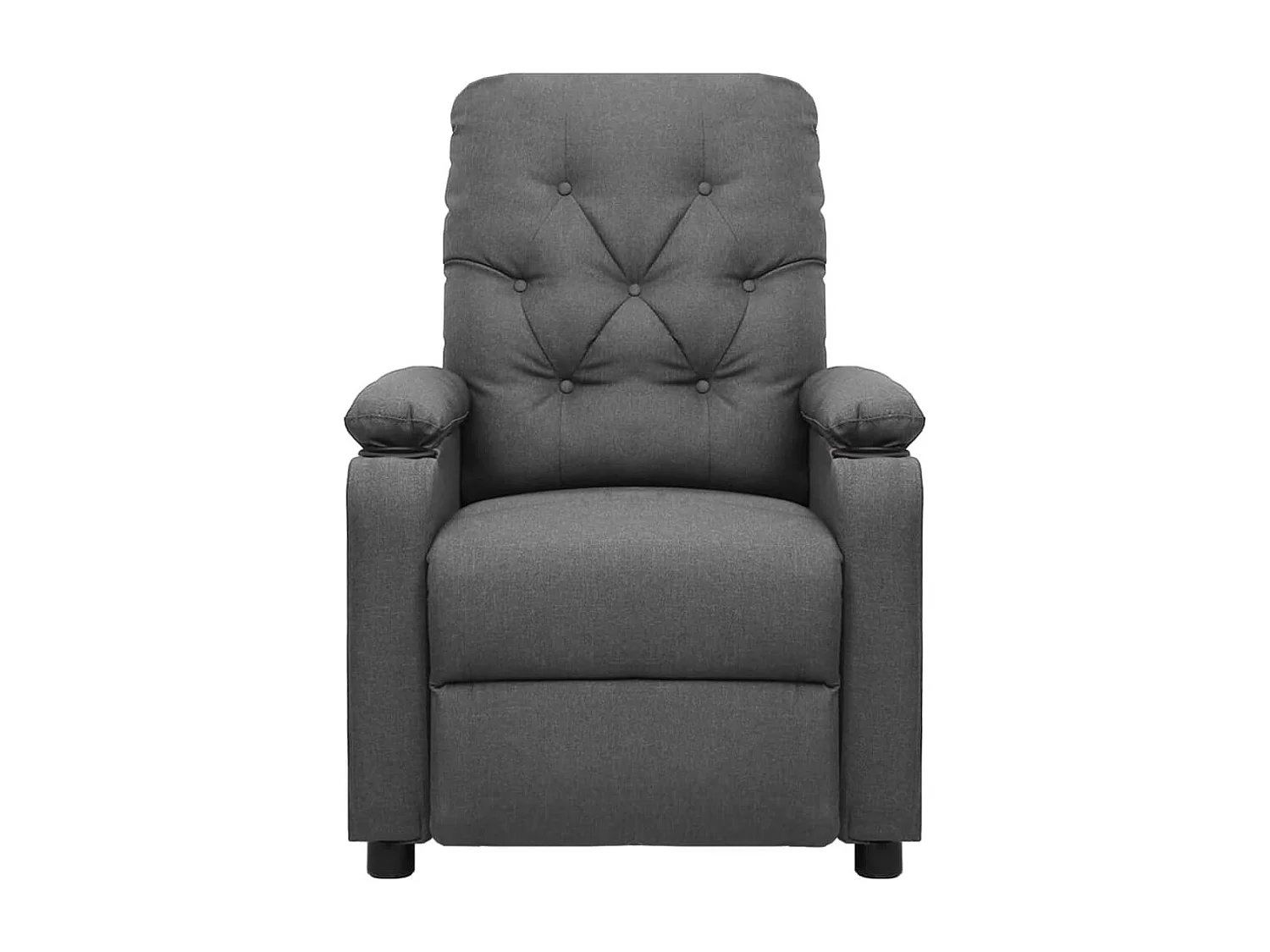 Fauteuil inclinable Gris clair Tissu 7