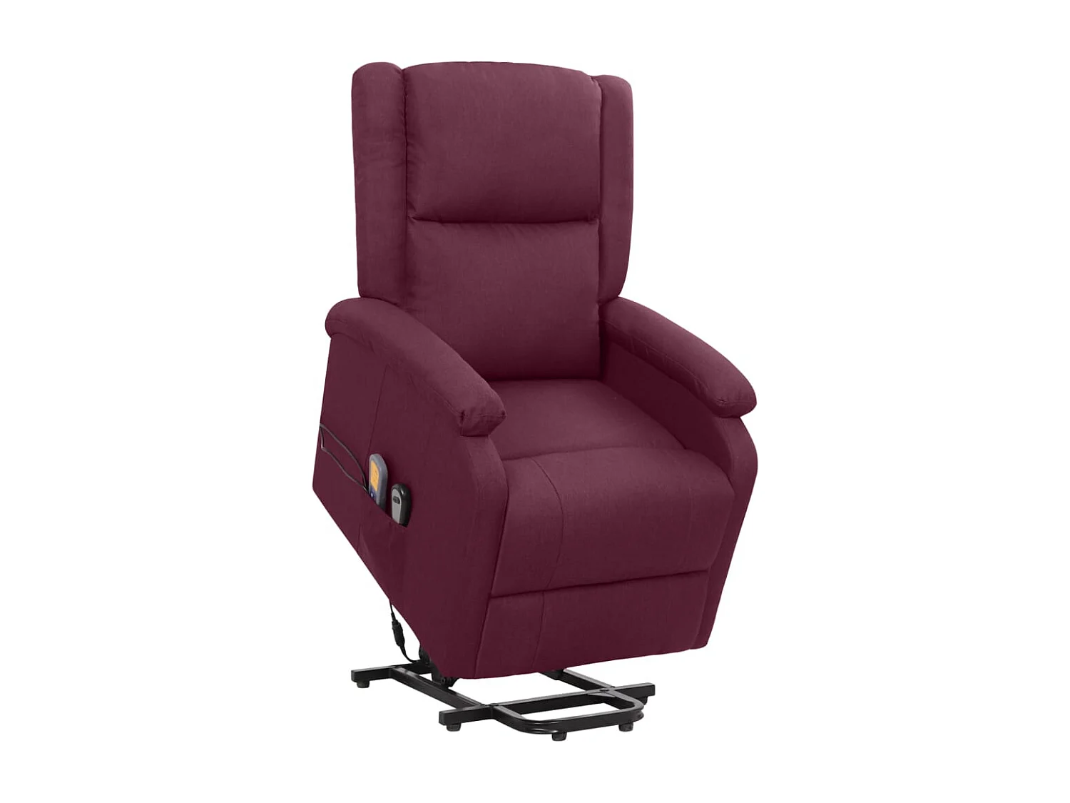 Fauteuil de relaxation relevable électrique en tissu Lonka-Crème