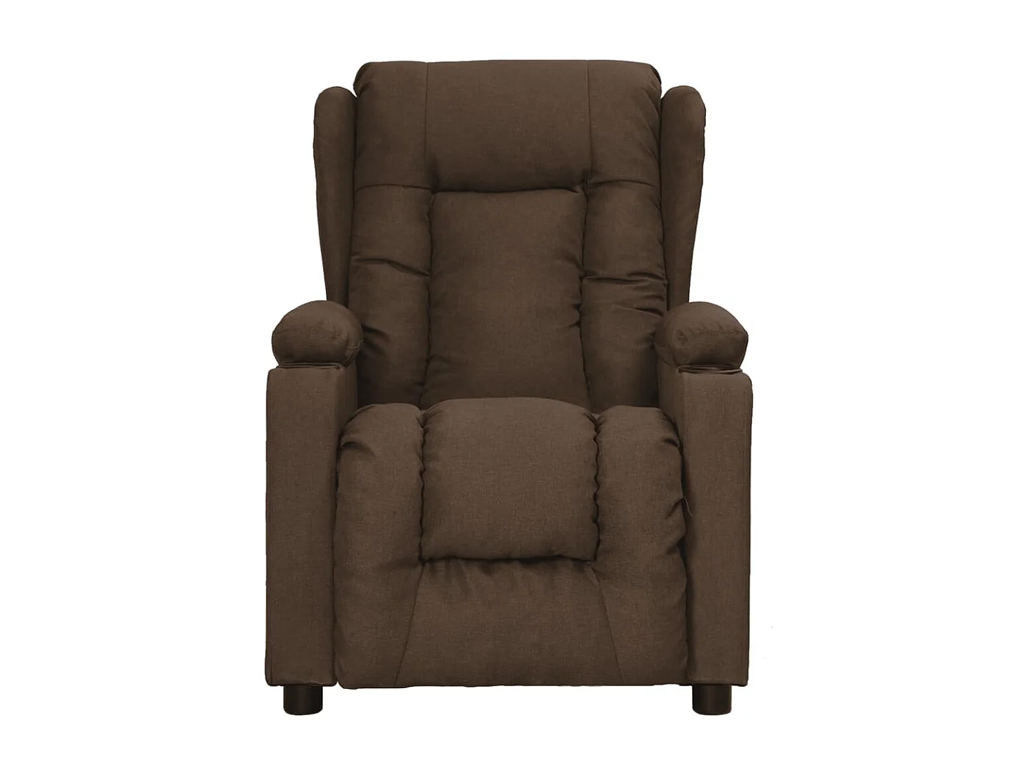Fauteuil inclinable Marron Tissu 7