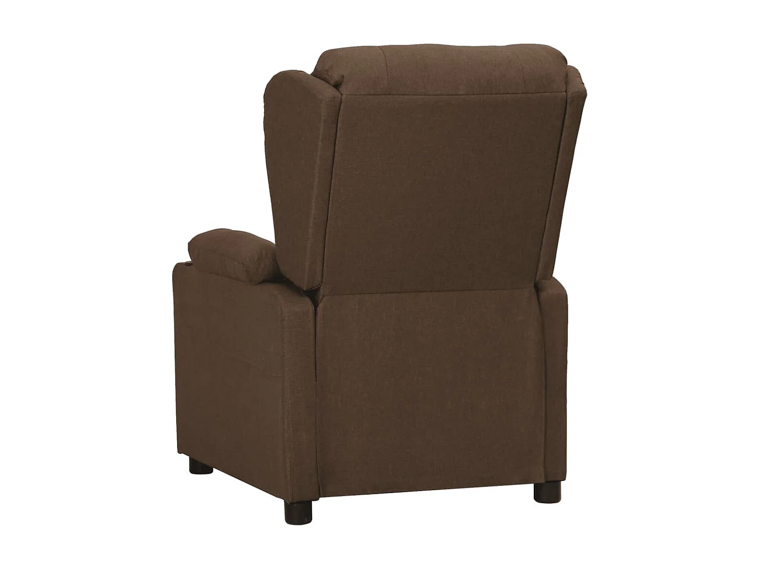 Fauteuil inclinable Marron Tissu 7