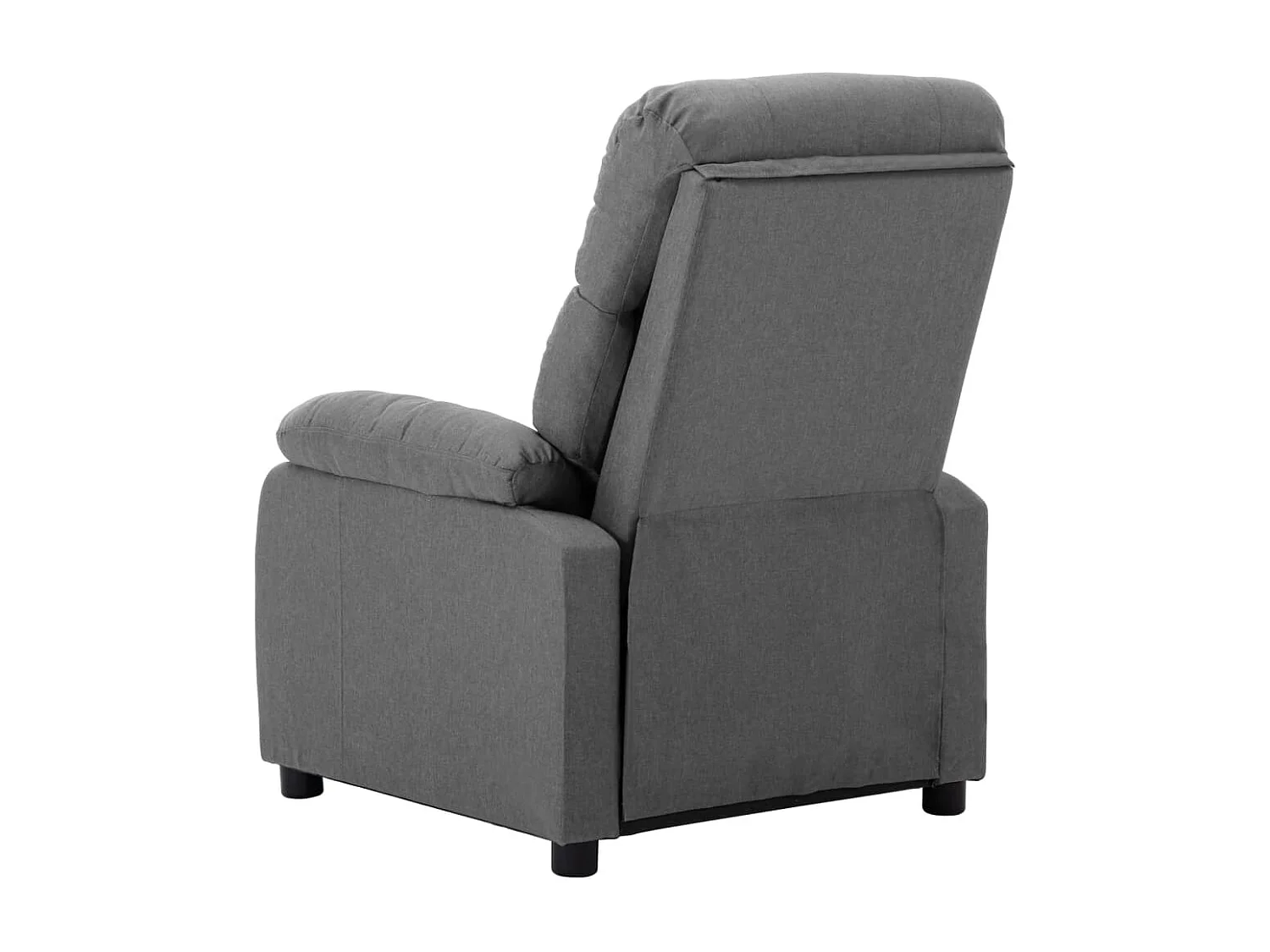 Fauteuil inclinable électrique Gris clair Tissu 6