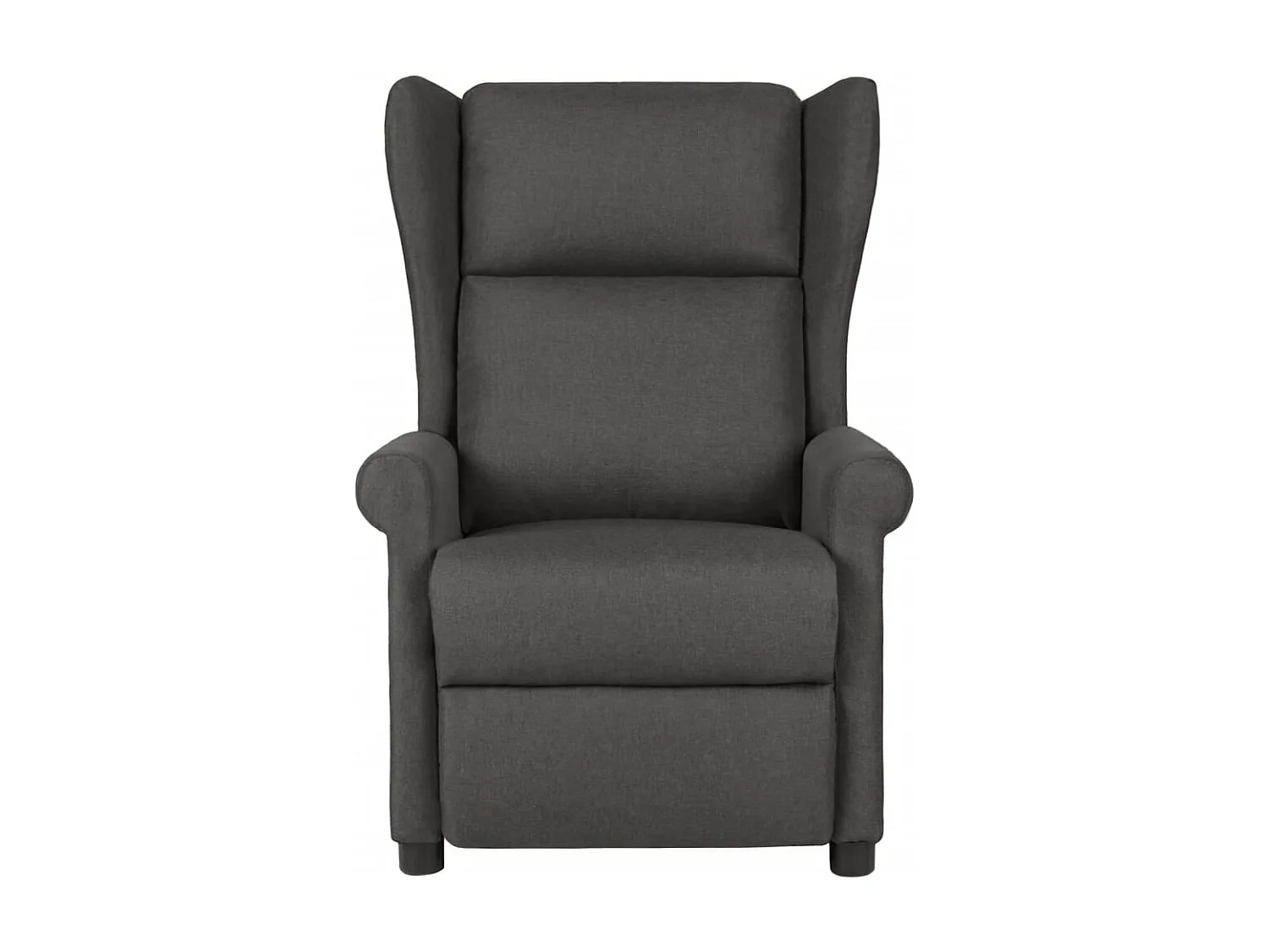 Fauteuil inclinable électrique Gris foncé Tissu