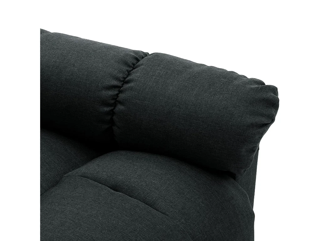 Fauteuil inclinable Gris foncé Tissu Pako