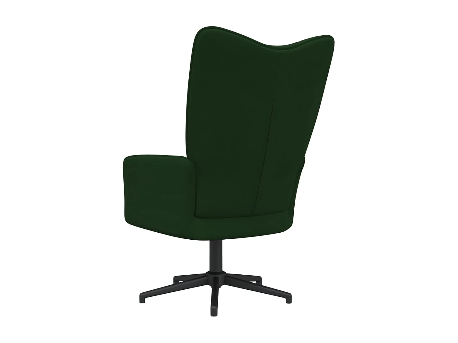 Chaise de relaxation Vert foncé Velours 8
