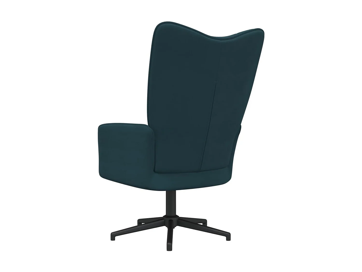 Chaise de relaxation Bleu Velours 12