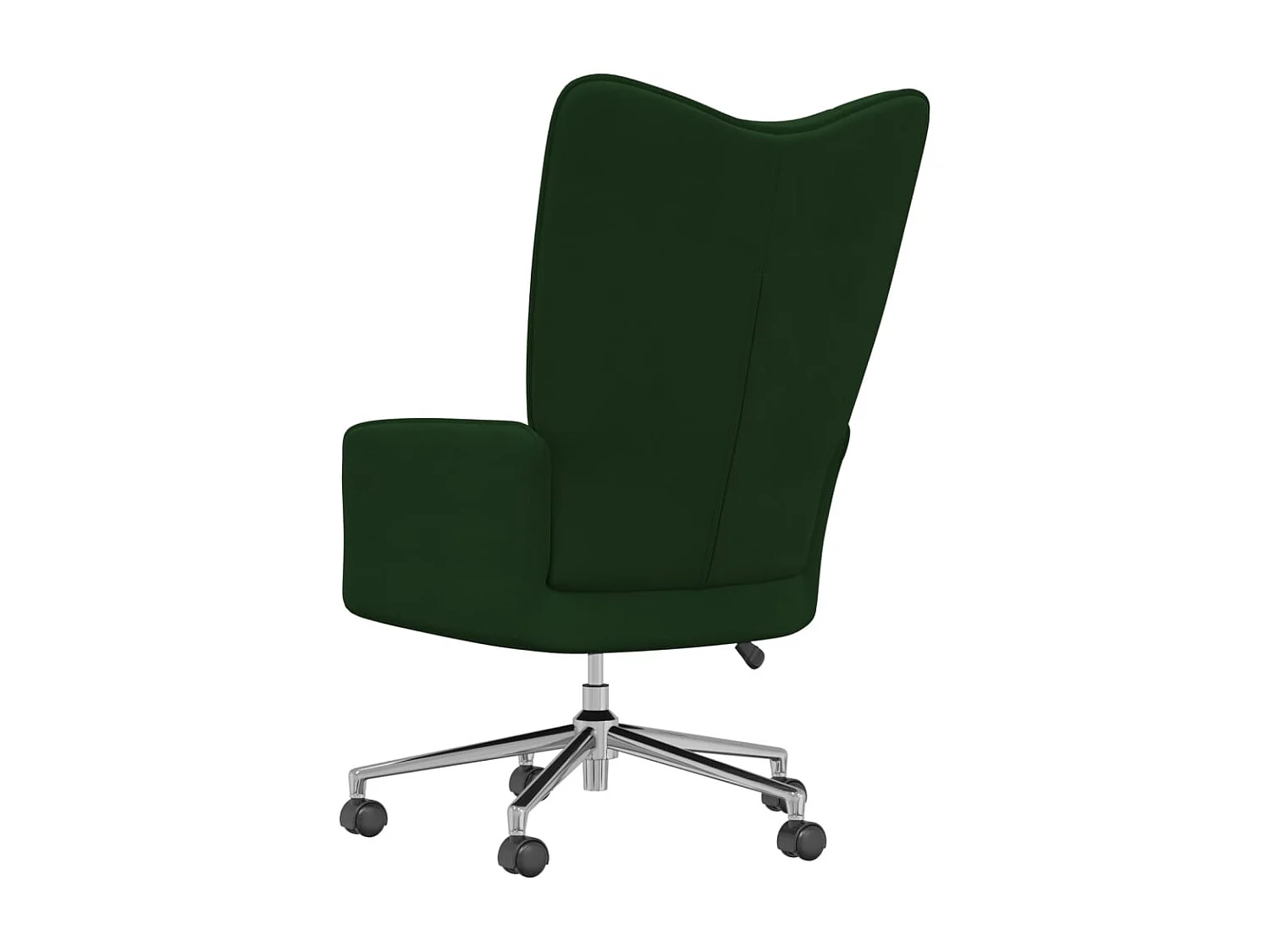 Chaise de relaxation Vert foncé Velours 2