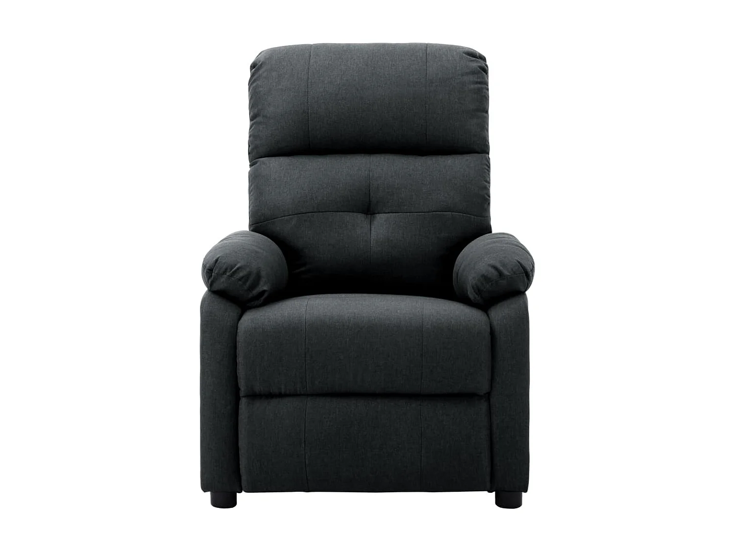 Fauteuil inclinable Gris foncé Tissu 7