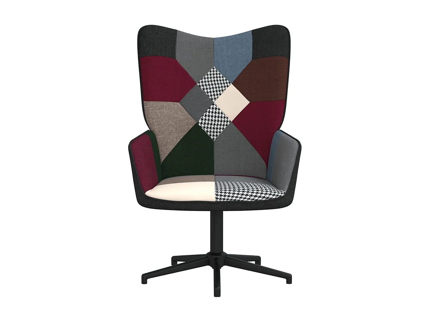 Chaise de relaxation Patchwork Tissu 12