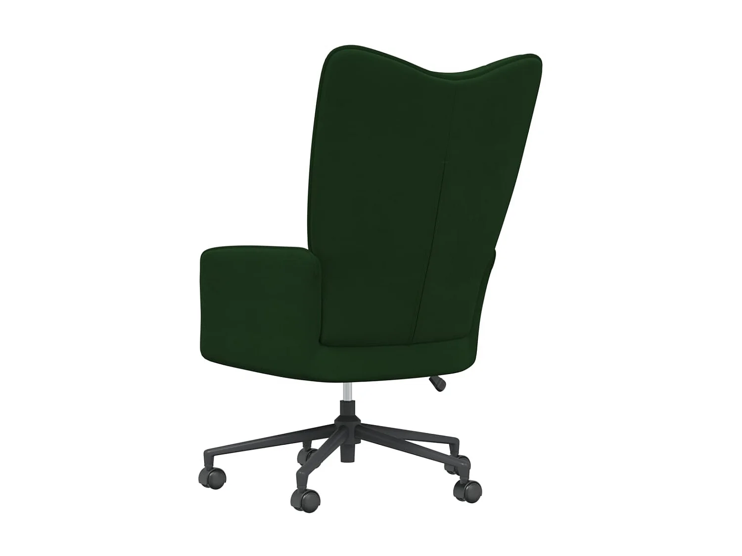 Chaise de relaxation Vert foncé Velours 4