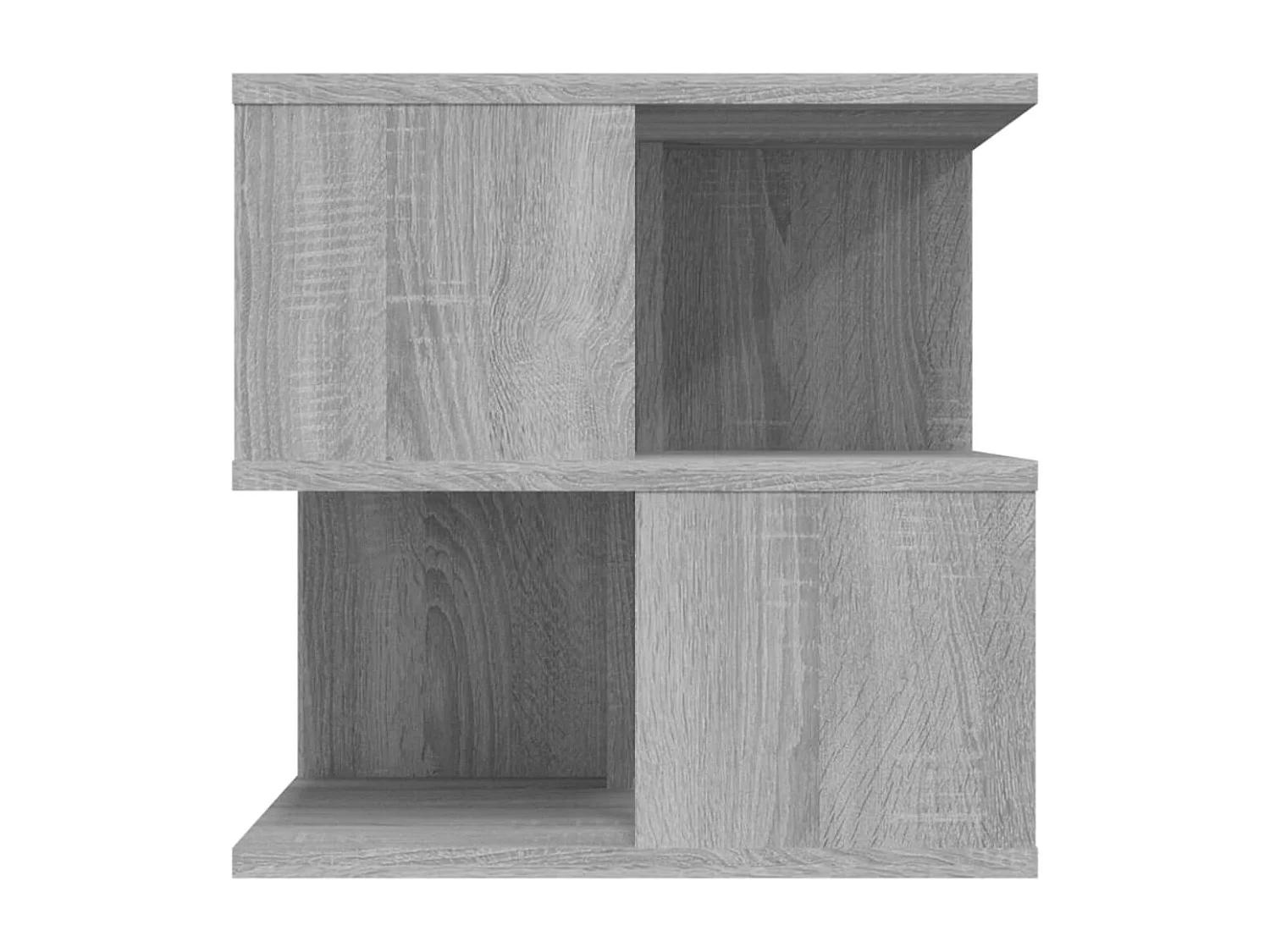 Table d'appoint Sonoma gris 40x40x40 Bois d'ingénierie