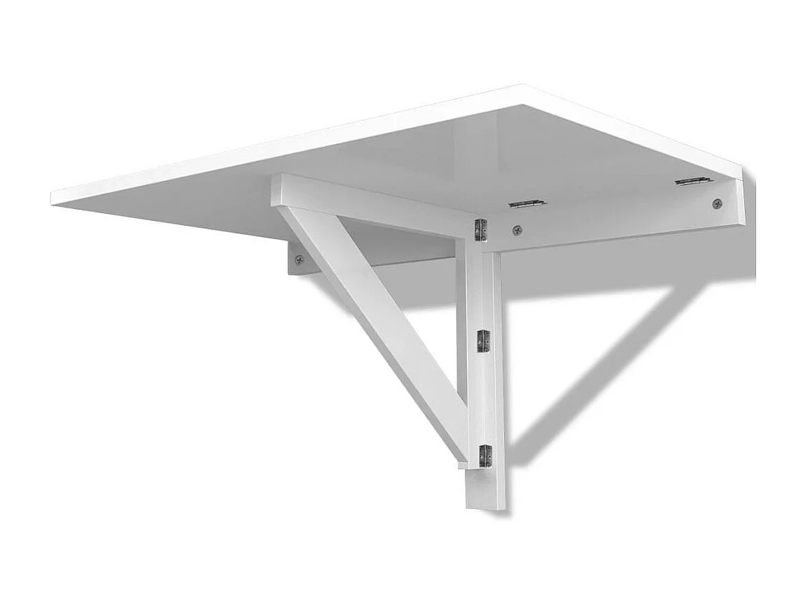 Table murale rabattable 100x60 Blanc