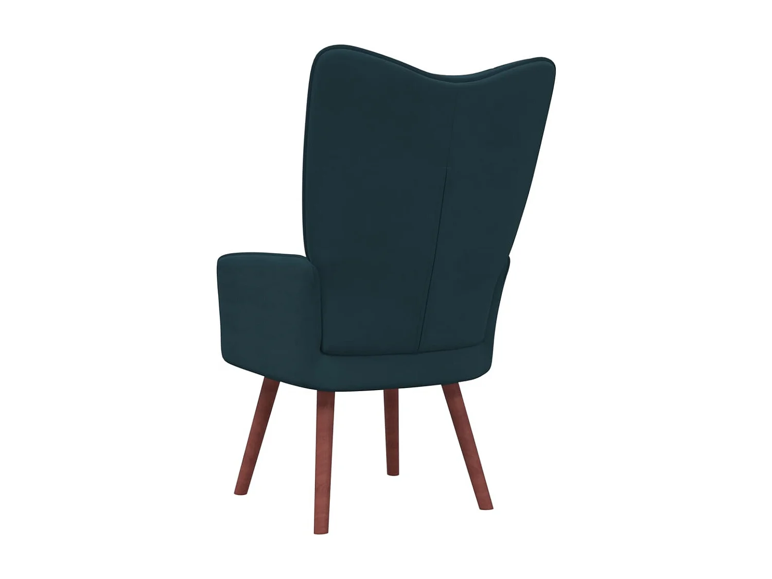 Fauteuil bergère Bleu Velours