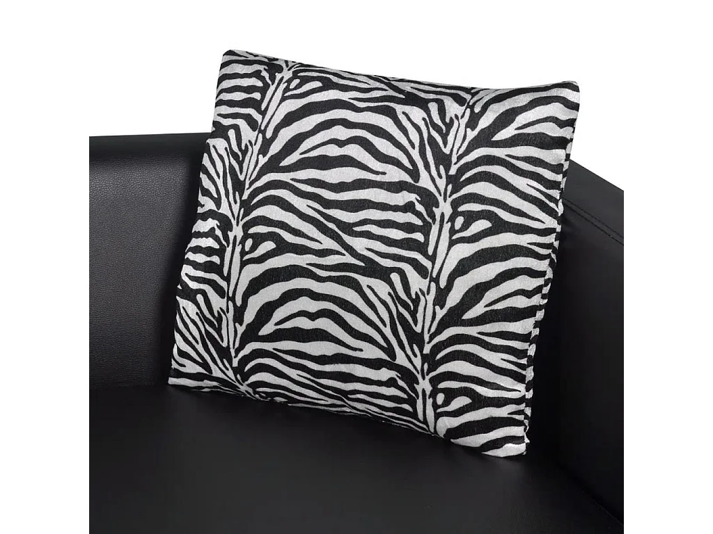 Fauteuil Noir Similicuir 2