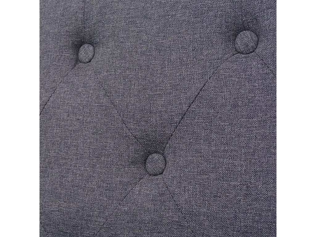 Fauteuil Gris Tissu 3