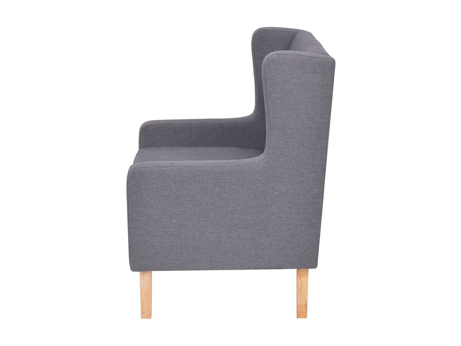 Fauteuil Gris Tissu 3
