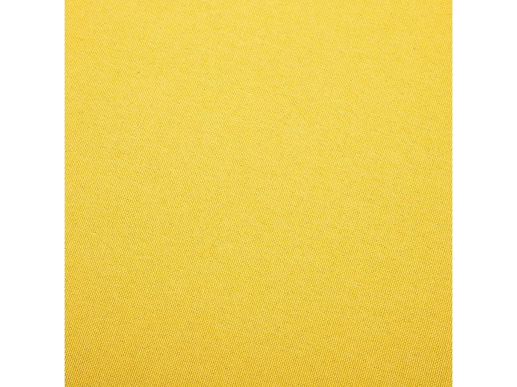 Fauteuil ans accoudoir Jaune Tissu