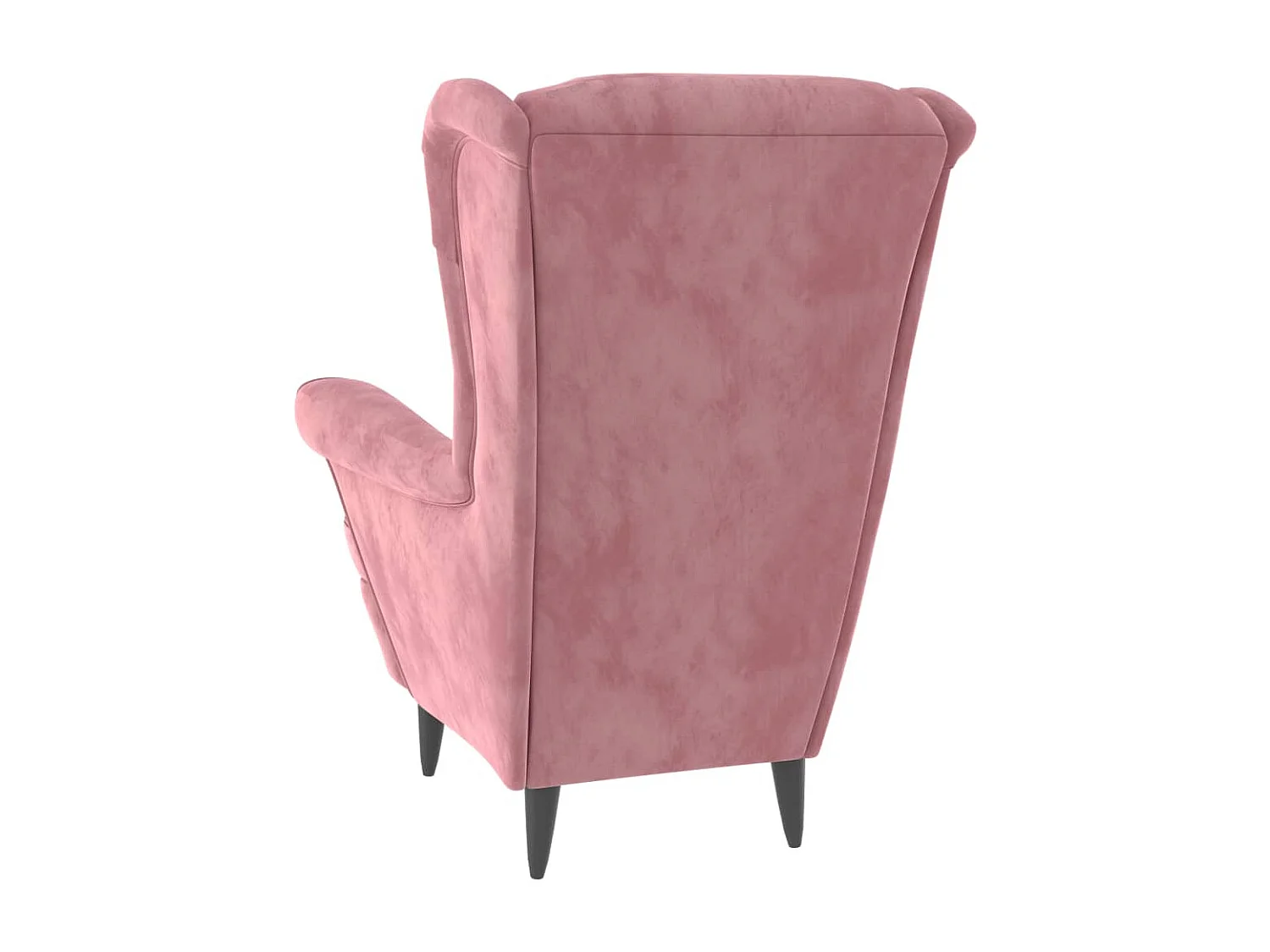 Fauteuil Rose Velours