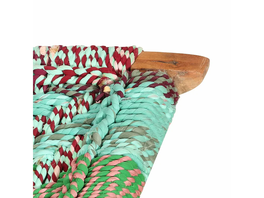 Chaise pliable Chindi Multicolore Tissu